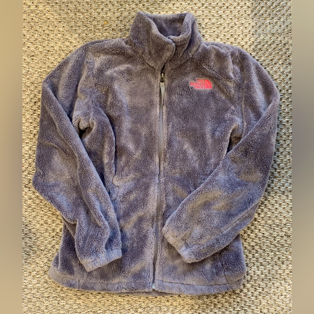 North Face Girls Full Zip Fleece